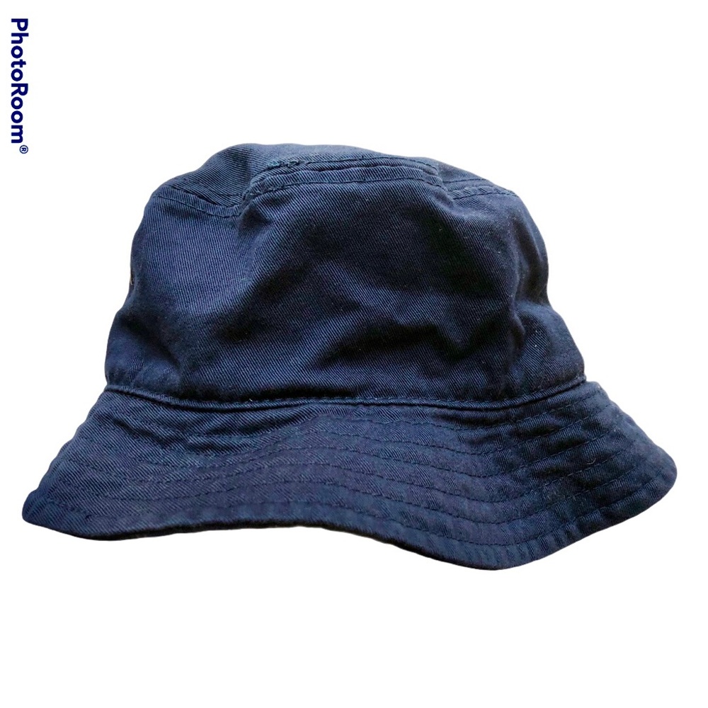 KBETHOS | Black Bucket Hat Size S Cotton/Poly